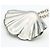 Collana a forma di conchiglia in argento sterling Tiffany & Co. - vista 4