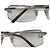 Chanel CC Logo Silber Klare Randlose Strass Sonnenbrille 4093-B - Ansicht 7