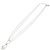 Collana a catena con logo argento Christian Dior e cristalli rosa in strass - vista 5