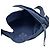 Borsa a tracolla incrociata in nylon blu navy con logo Prada - vista 7