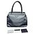 Prada Nylon Tessuto Hellblau Grau Logo Handtasche
