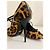 Décolleté Gucci in pelliccia stampa leopardata Marrone scuro - vista 6