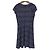 Vestido Stretch Michael Kors Azul - vista 4