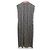 Autre Marque Akane Utsunomiya Tweed-Druckkleid Braun Schwarz Pink - Ansicht 2