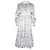 Autre Marque Nuance Blumenmuster Kleid Apuweiser-riche Beige