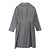 Autre Marque M'S GRACY Abrigo de Jacquard con Cinta Castaño Gris antracita - vista 2