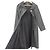 Autre Marque M'S GRACY Abrigo de Jacquard con Cinta Castaño Gris antracita - vista 4