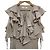 Autre Marque Mono Bolero con Volantes Snidel Beige - vista 2