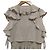 Autre Marque Mono Bolero con Volantes Snidel Beige - vista 5