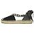 Stella Mc Cartney Sandali Espadrilles con Cinturino in Raso Stella McCartney Nero - vista 2