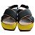 Sandali con zeppa in pelle Marni Giallo - vista 2