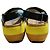 Sandali con zeppa in pelle Marni Giallo - vista 3