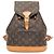 Louis Vuitton Monogram Montsouris MM Rucksack Monogramm