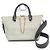 Borsa in pelle donna Chloé Baylee 3S0171 Nero Grigio Grigio antracite