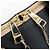 Borsa in pelle donna Chloé Baylee 3S0171 Nero Grigio Grigio antracite - vista 11