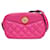 Gepolsterte Schultertasche Medusa von Versace Pink  - Ansicht 1