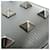 Porte-monnaie en cuir Lockstuds Valentino Garavani Noir  - vue 9