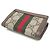 Billetera Tri-Fold Ophidia de Gucci Beige Marrón oscuro - vista 2