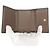 Billetera Tri-Fold Ophidia de Gucci Beige Marrón oscuro - vista 3
