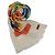 Scaldacollo in cashmere Ikat Zigzag di Hermès Multicolore Crudo - vista 4
