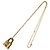 Collana Pendente O'Kelly di Hermès D'oro Taupe - vista 16