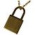Collana Pendente O'Kelly di Hermès D'oro Taupe - vista 8
