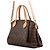 Borsa Louis Vuitton Monogram Rivoli PM Marrone - vista 2
