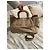 Borsa a mano Prada in pelle crema - vista 3