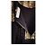 Kurzes Abendkleid Azzaro Paris Couture Schwarz Golden - Ansicht 3