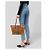 Borsa tote a righe a forma di osso per cani MCM Visetos marrone - vista 3