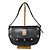 Borsa a tracolla in pelle MCM Saddle nera Nero
