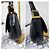 Borsa a tracolla in pelle MCM Saddle nera Nero - vista 6