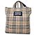Borsa Messenger Burberry Nova Check Beige/Nero