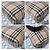 Borsa Messenger Burberry Nova Check Beige/Nero - vista 19