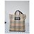 Borsa Messenger Burberry Nova Check Beige/Nero - vista 2