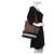 Burberry Borsa hobo Ashby media in tela Mega Check gialla/beige Giallo