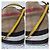 Burberry Borsa hobo Ashby media in tela Mega Check gialla/beige Giallo - vista 9