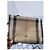 Borsa a tracolla Macken Small in pelle di vitello House Check Beige/Marrone di BURBERRY - vista 17