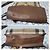 Borsa a tracolla Macken Small in pelle di vitello House Check Beige/Marrone di BURBERRY - vista 7
