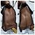Borsa a tracolla Macken Small in pelle di vitello House Check Beige/Marrone di BURBERRY - vista 9