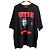 Autre Marque Camiseta de algodón con estampado del logo T3CM Negro