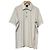 Autre Marque Polo a Maniche Corte Grid Camo Oakley Beige