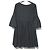 Autre Marque Rochas 2way Kleid Schwarz
