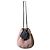 Autre Marque Borsa a spalla con nappina in pelliccia LUDLOW Rosa Grigio