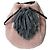 Autre Marque Borsa a spalla con nappina in pelliccia LUDLOW Rosa Grigio - vista 4
