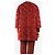 Autre Marque Abrigo de mohair rojo - talla UK 10 Roja - vista 2