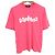 Autre Marque Camiseta de algodón con estampado de logo Dsquared2 Rosa