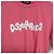 Autre Marque Camiseta de algodón con estampado de logo Dsquared2 Rosa - vista 3