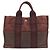 Hermès HERMES Halb-Leder Foule PM Tasche Rot Bordeaux - Ansicht 2