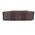Hermès HERMES Halb-Leder Foule PM Tasche Rot Bordeaux - Ansicht 5